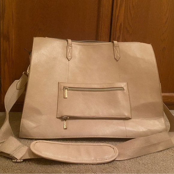Beige Beis Work Tote - Picture 2 of 5